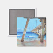 Jennettes Pier-Magnet Magnet (Vorderseite/Rückseite)