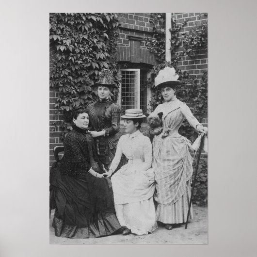 Jennie Jerome, später Lady Randolph Churchill Poster (Vorne)