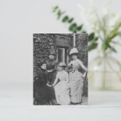 Jennie Jerome, später Lady Randolph Churchill Postkarte (Stehend Vorderseite)