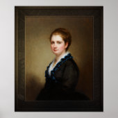 Jennie Walters Delano von George August Baker Jr. Poster (Vorne)