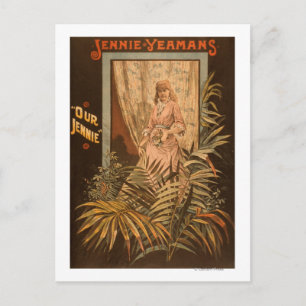 Jennie Yeamans "Our Jennie" Plakat Postkarte