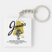 Jennie's Restaurant & Lounge, Chicago, IL Schlüsselanhänger (Rückseite)