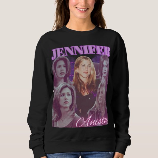 Jennifer Aniston Friends Vintage Bootleg Sweatshirt (Vorderseite)