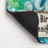 JENNIFER ~ BLAUE ELEPHANT ~ Mousepad (Ecke)