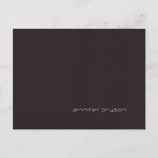 Jennifer Bryson Postkarte (Vorderseite)