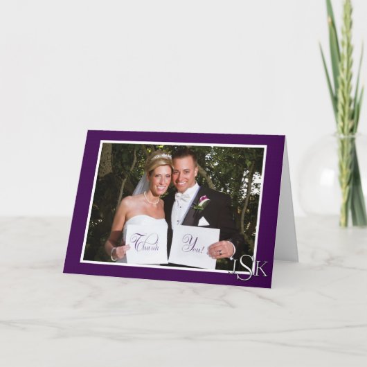 Jennifer danken Ihnen zu kardieren Dankeskarte (Vorderseite)