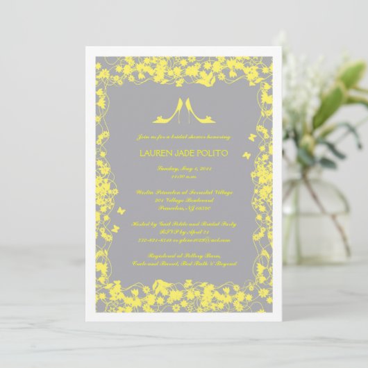 Jennifer-Einladungen - Skript-Text Einladung (Stehend Vorderseite)