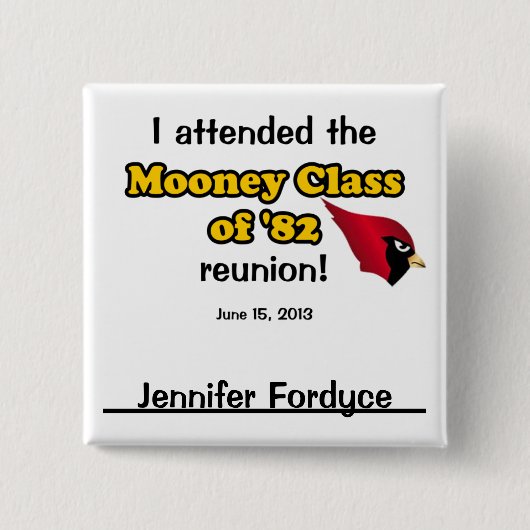 Jennifer Fordyce Button (Vorderseite)