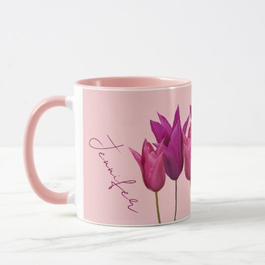 Jennifer hübsch pink tulip fun tasse (Links)