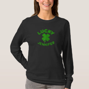 Jennifer Irish Family St Patrick S Day Lucky Je T-Shirt