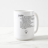 Jennifer Kaffeetasse (VorderseiteRechts)