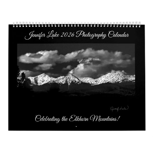 Jennifer Lake 2026 Elkhorn Mountain Calendar Kalender (Titelbild)