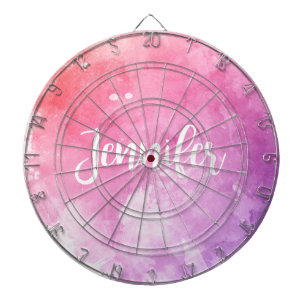 Jennifer-Name Dartscheibe