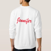 Jennifer Sweatshirt (Rückseite)