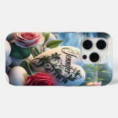 Jennifers Herz am Fluss Case-Mate iPhone Hülle (Rückseite (Horizontal))