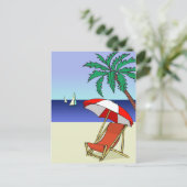 Jennifers Paradies Postkarte (Stehend Vorderseite)