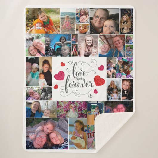 Jennifers Sherpa Blanket Sherpadecke (Vorderseite)