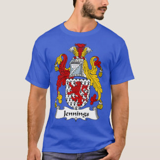Jennings Wappen Jennings Familienwappen T-Shirt