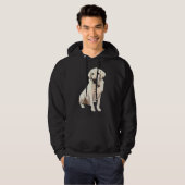 Jennkirk Gelbe Labrador Hoodie (Vorne ganz)