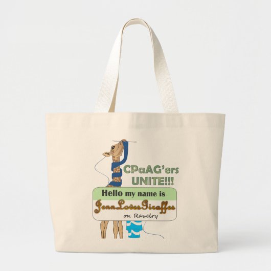 Jennlovesgiraffes Tasche (Vorne)