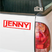 Jenny Briefmarke Autoaufkleber (Auf Lkw)