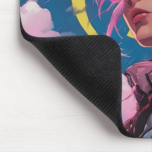 Jenny Cyberpunk Mousepad (Ecke)