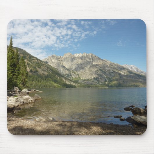 Jenny Lake at Grand Teton National Park Mousepad (Vorne)