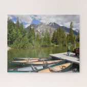 Jenny Lake Canoes Design Puzzle (Horizontal)