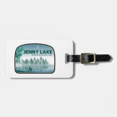 Jenny Lake Grand Teton Nationalpark Deer Gepäckanhänger (Vorderseite horizontal)