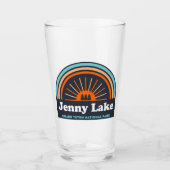 Jenny Lake Grand Teton Nationalpark Rainbow Glas (Vorderseite)
