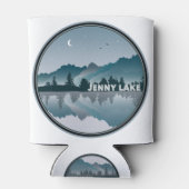 Jenny Lake Grand Teton Nationalpark Reflection Dosenkühler (Rückseite)