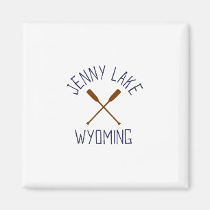 Jenny Lake Wyoming Outdoor Vintage 3 Magnet