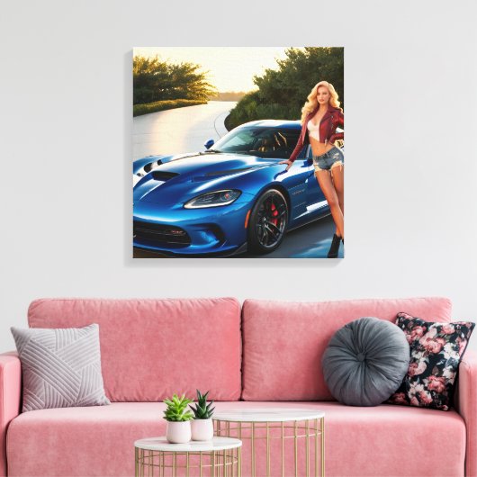 Jenny Leinwanddruck (Insitu (Wohnzimmer))