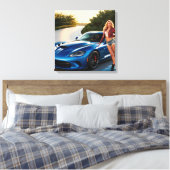 Jenny Leinwanddruck (Insitu (Schlafzimmer))