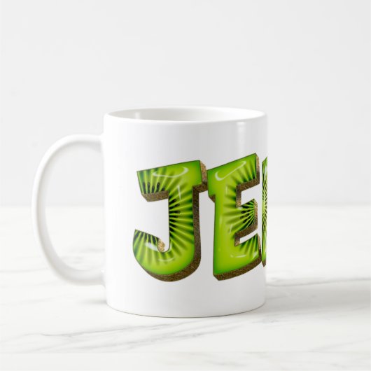 Jenny Name Kiwi Style Tasse Teetasse Kaffeetasse (Links)