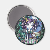 Jenny Niedlich Rag Doll Angel Magnet (Vorderseite/Rückseite)