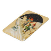 Jenny Nystrom - Alt-Skandinavien - Weihnachten Magnet (Linke Seite)