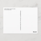 Jenny Nystrom - Junge mit Weihnachtsbaum Postkarte (Rückseite)