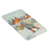 Jenny Nystrom - Weihnachts-alte schwedische Illust Magnet (Rechte Seite)