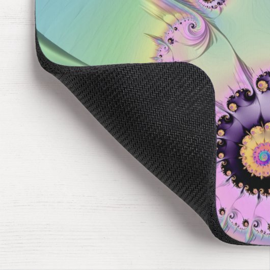 ~JENNY~ Personalisiertes 3D-Pastell-Fraktal Design Mousepad (Ecke)