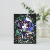 "Jenny" Rag Doll Valentine's Day Angel Postkarte (Stehend Vorderseite)