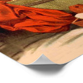 Jenny Yeamans Mädchen wascht Hund Poster (Ecke)