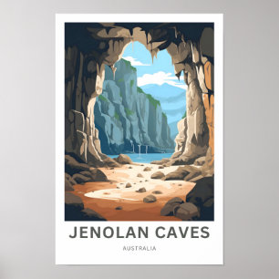 Jenolan Caves Australia Reisen Print Poster