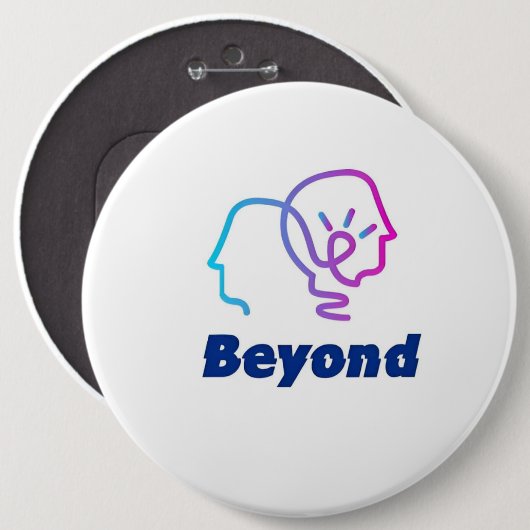 Jenseits Button (Vorne & Hinten)