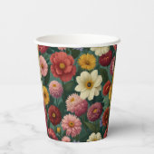 "Jenseits der Bequemlichkeit: Die Umweltauswirkung Pappbecher (Rückseite)