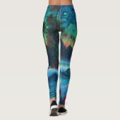 Jenseits der Blues Seascape Leggings (Rückseite)