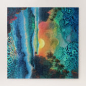 Jenseits der Blues Seascape Puzzle (Horizontal)