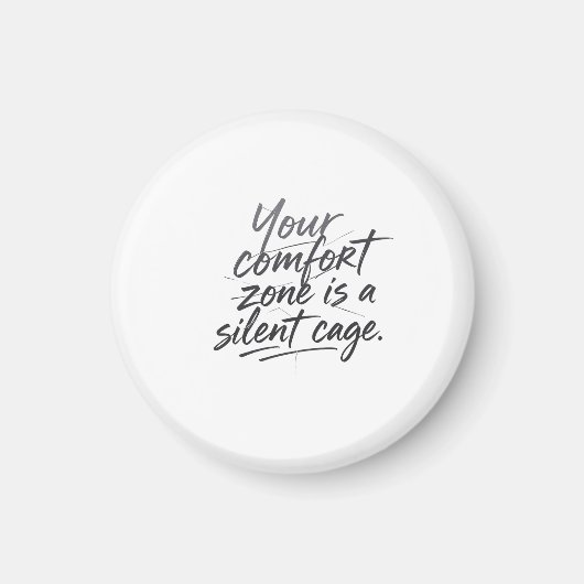 Jenseits der Comfort Zone Magnet (Vorne)
