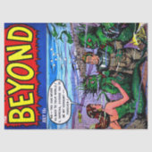 Jenseits der Dekoupage des Mermaid-Königreichs Seidenpapier (Vorderseite)