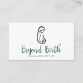 Jenseits der Geburt Visitenkarte (Vorderseite)